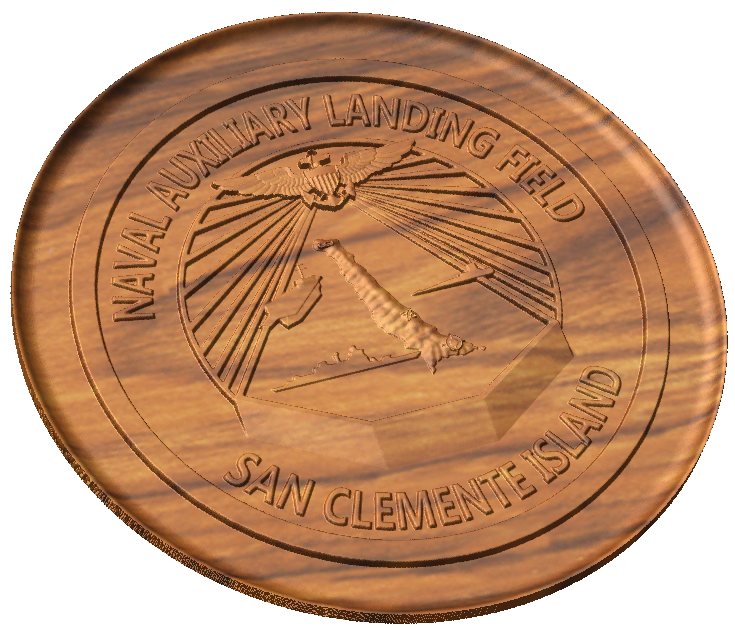 Naval Auxiliary Landing Field San Clemente Island Crest Style B