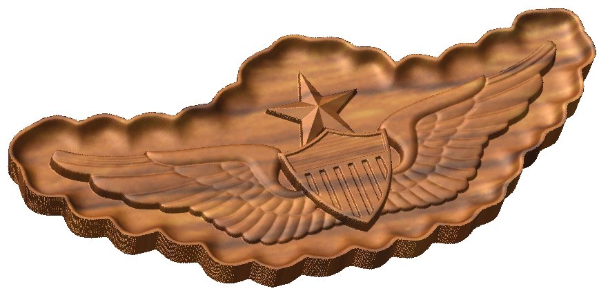 Senior Army Aviator Badge Style C
