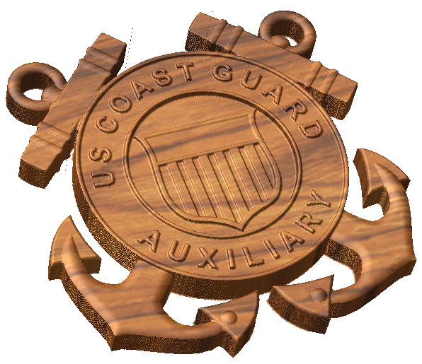 Coast Guard Auxiliary Emblem Style A