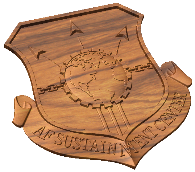 Air Force Sustainment Center Crest Style A