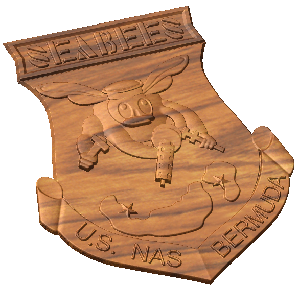 Naval Air Station Bermuda Patch Style A