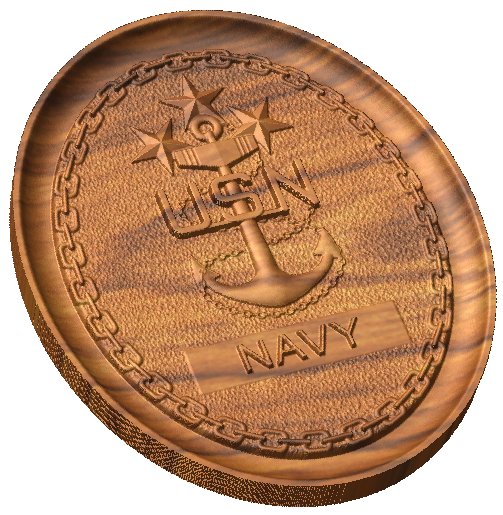 Master Chief Petty Officer of the Navy Badge Style B