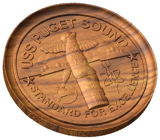 USS Puget Sound Crest Style B