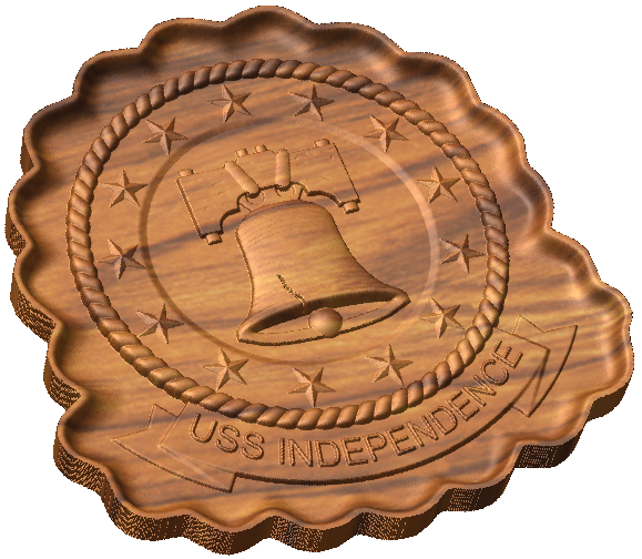 USS Independence Crest Style C