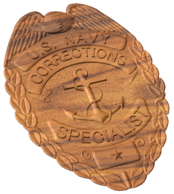 Navy Corrections Badge Style A
