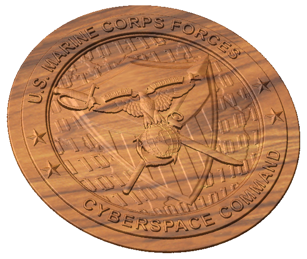 Marine Corps Forces Cyberspace Command Crest Style A