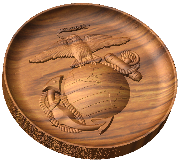Eagle Globe and Anchor Style B