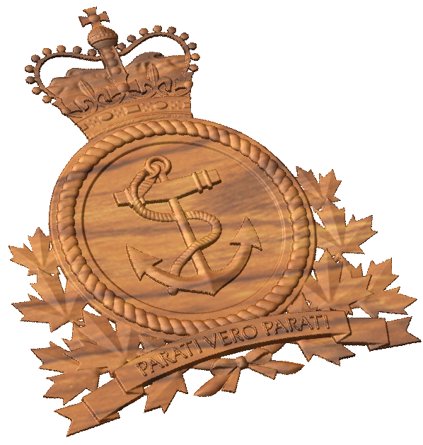 Royal Canadian Navy Crest Style A