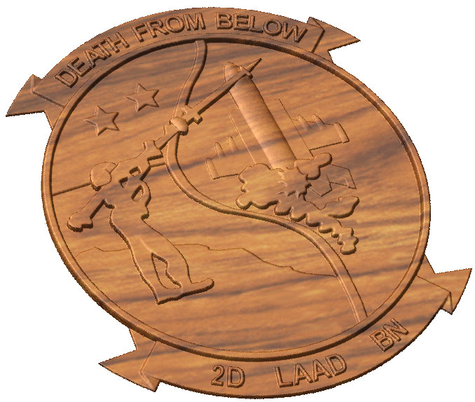 2nd Low Altitude Air Defense Bn Crest Style A