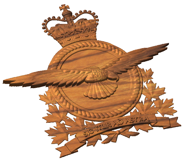 Royal Canadian Air Force Crest Style A