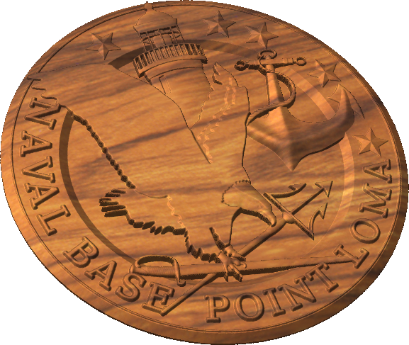 Naval Base Point Loma Crest Style A