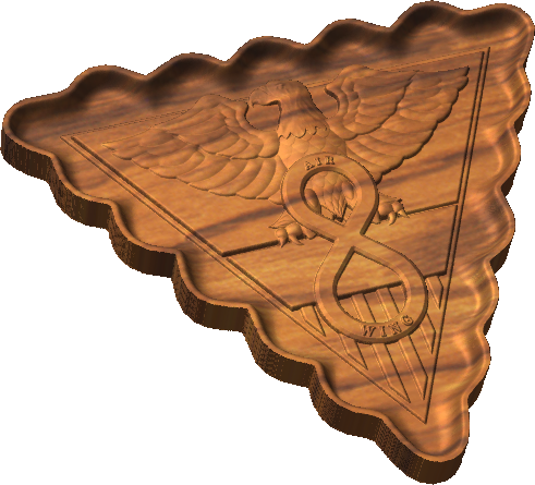 Carrier Air Wing 8 Crest Style C