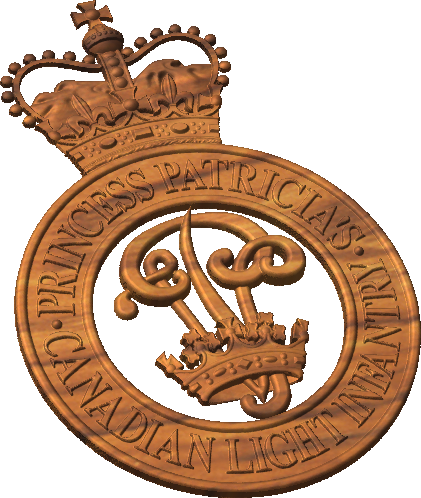 Princess Patricias Canadian Light Infantry Cap Badge Style A