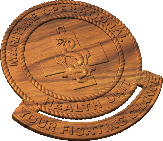 RAN Maritime Operational Health Unit Crest Style A