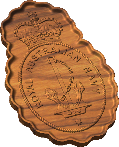 Royal Australian Navy Crest Style C
