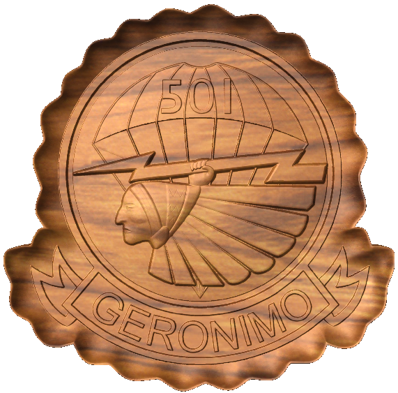 501st Parachute Infantry Regiment | CNC Military Emblems